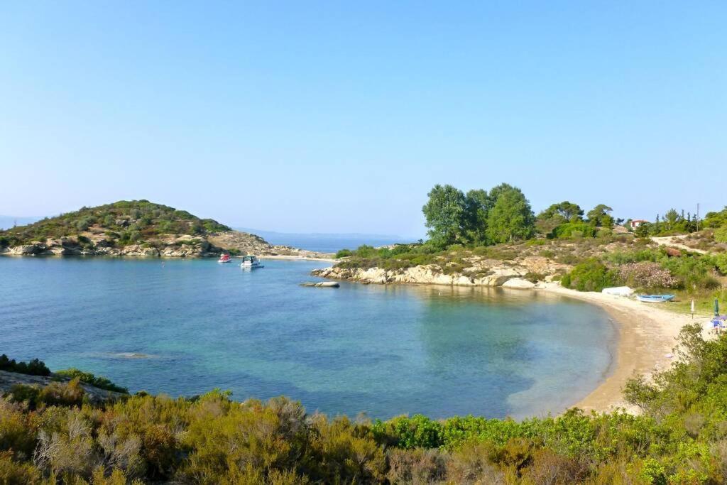 Havikee, Private Beach Villa! Ormos Panagias Luaran gambar